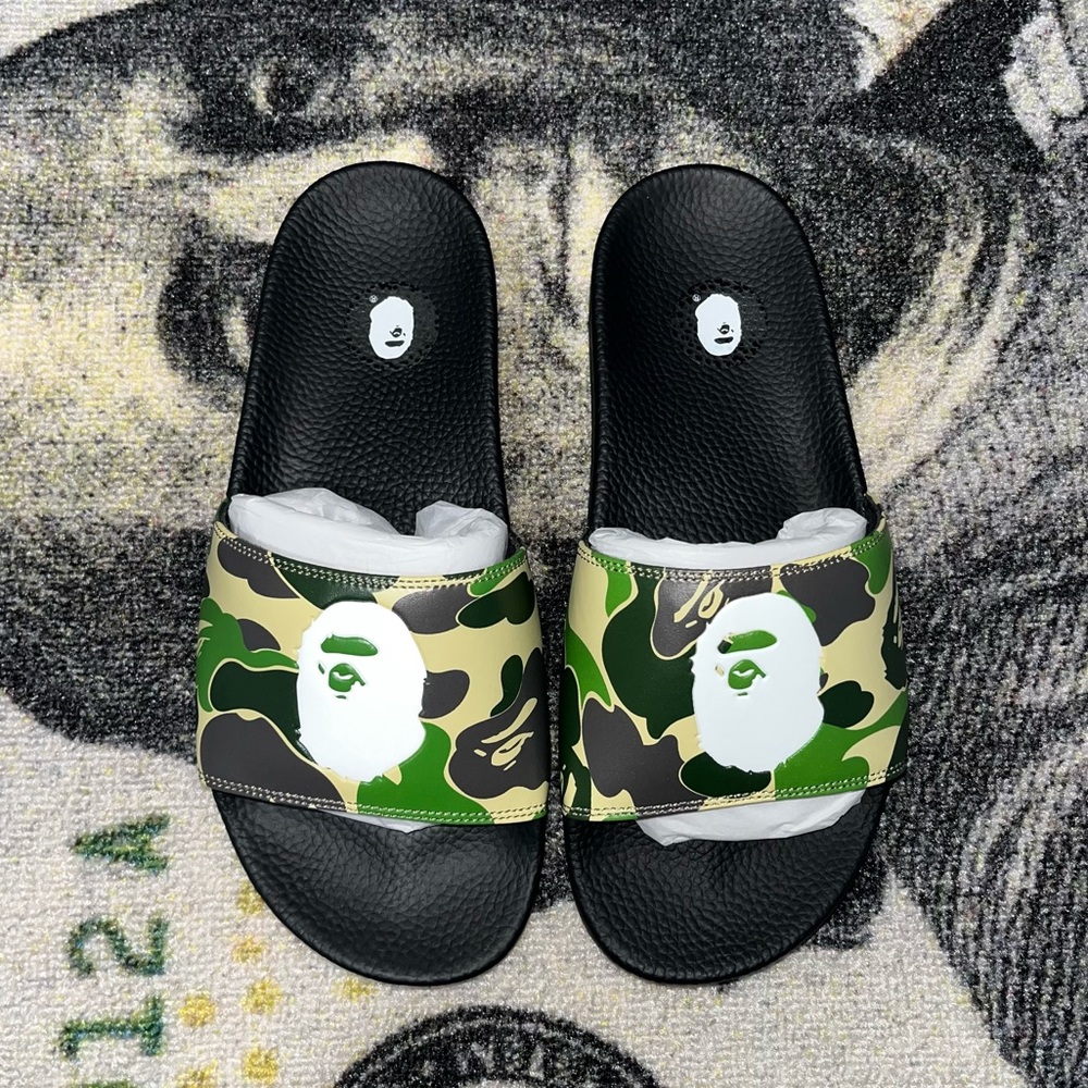 A bathing ape sandals